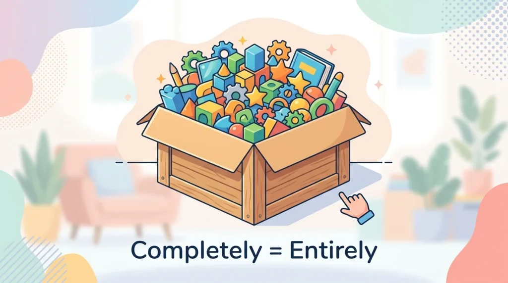 Synonym for Outright: Completely Meaning