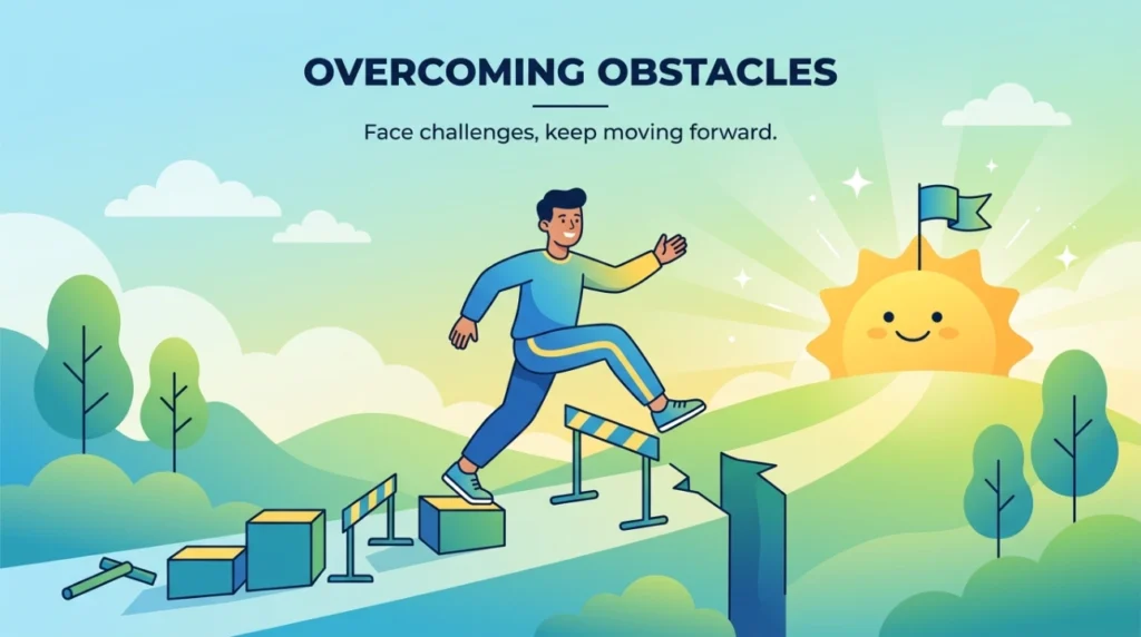 synonym for overcoming obstacles